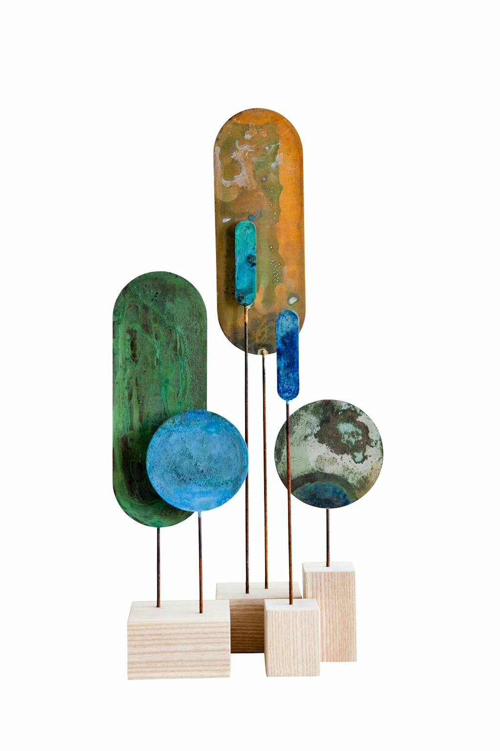 Skulptur signert norske Kneip