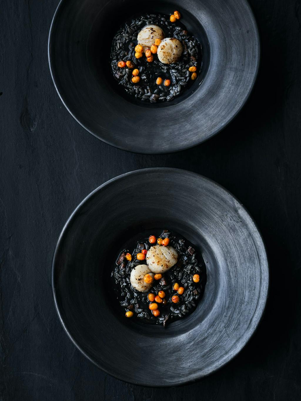 Risotto med syltet tindved