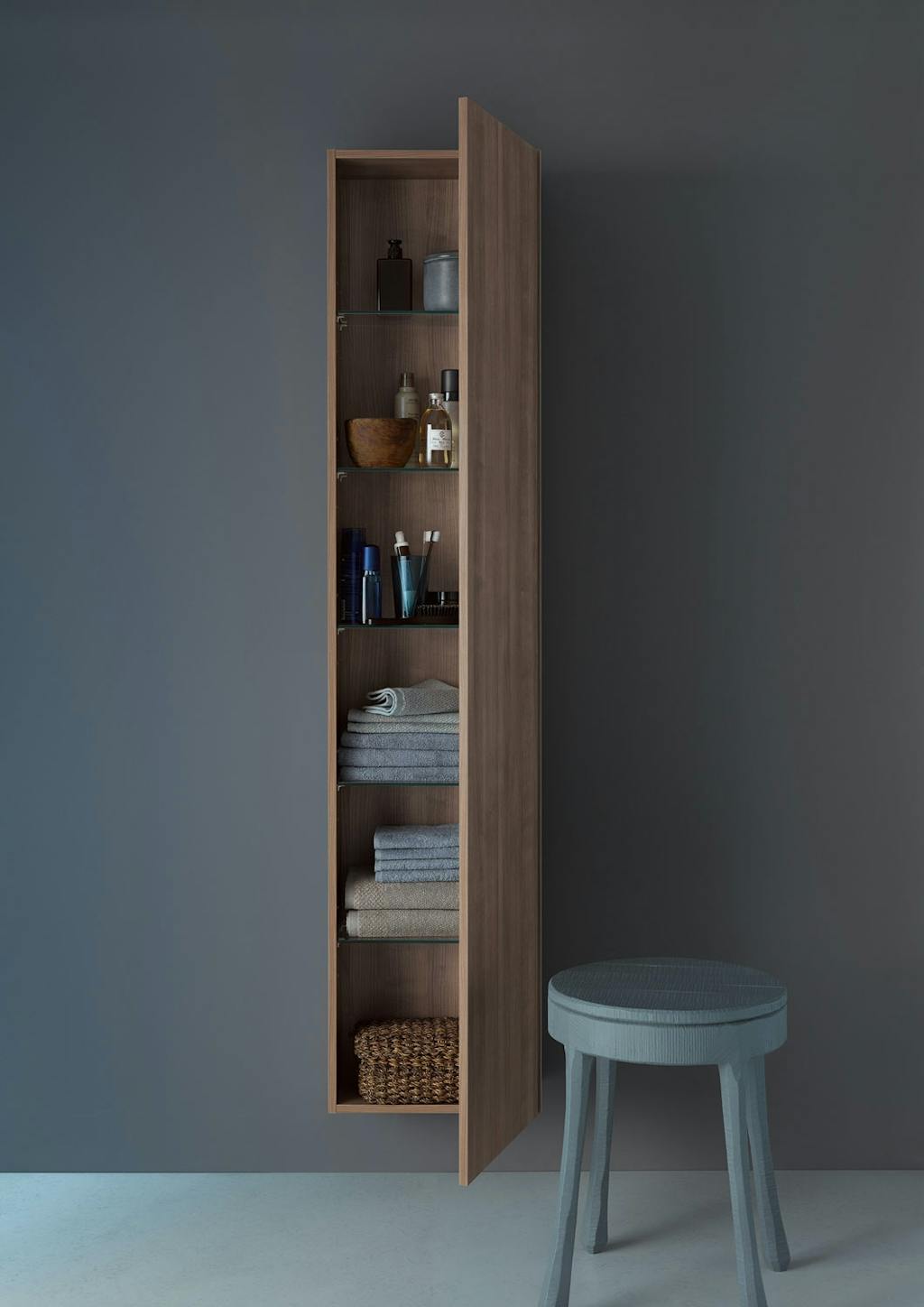 smalt skap til badet