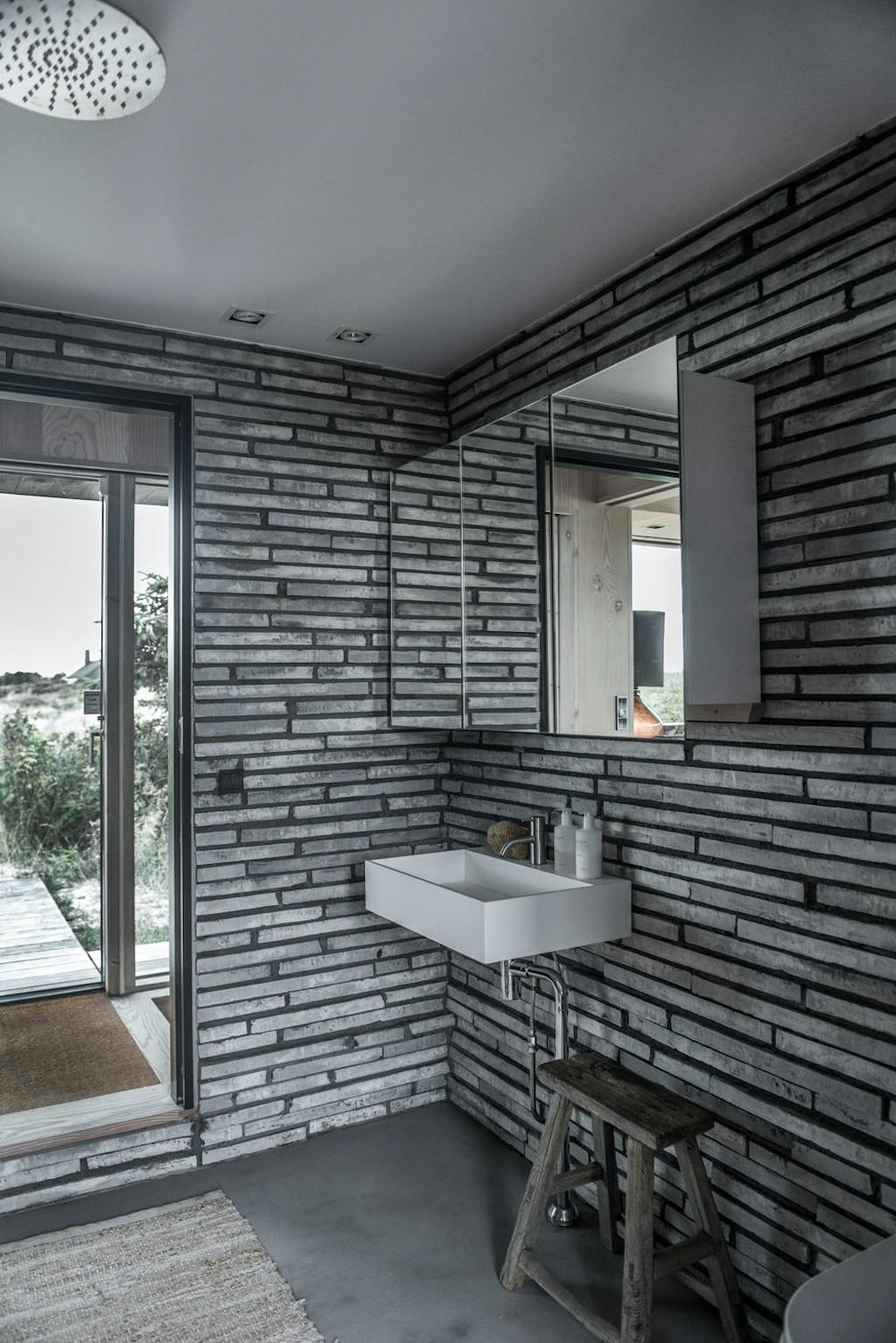 Badet er en romdeler