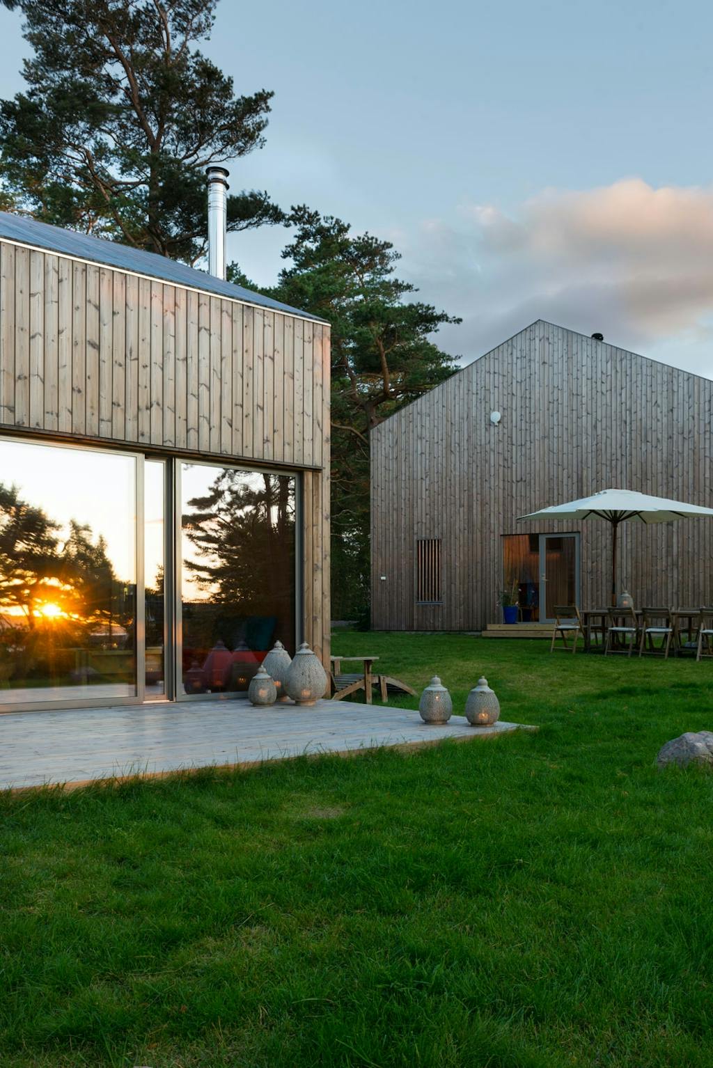 Glir inn i landskapet