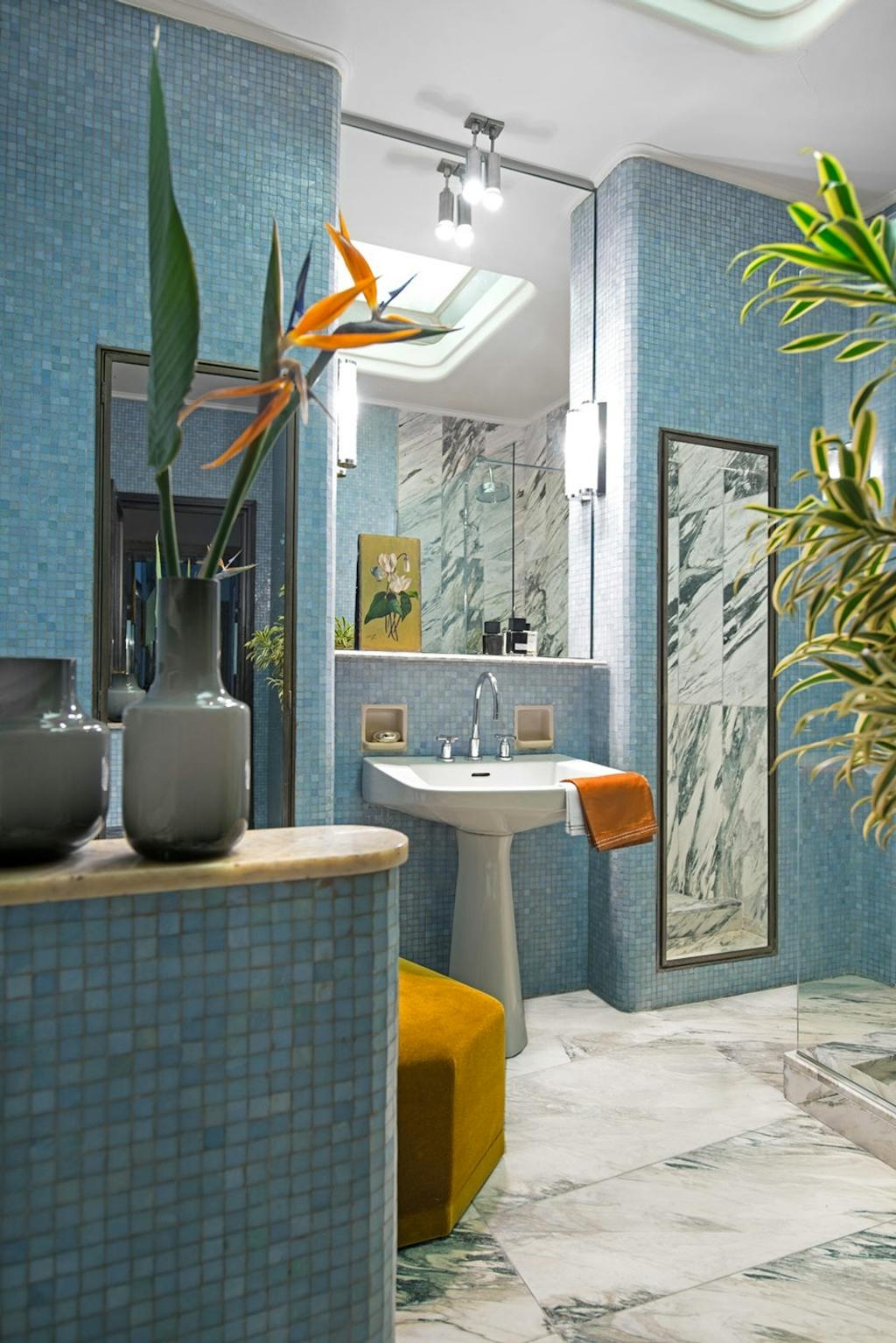 4. Få inn frodige planter på badet