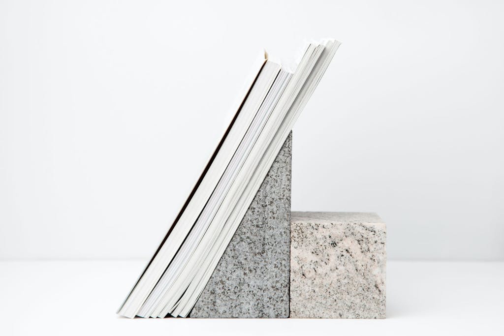 Dekorativt til bokhylla