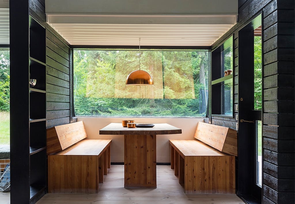 Denne inspirerende hytta gir oss en helt spesiell følelse av ro