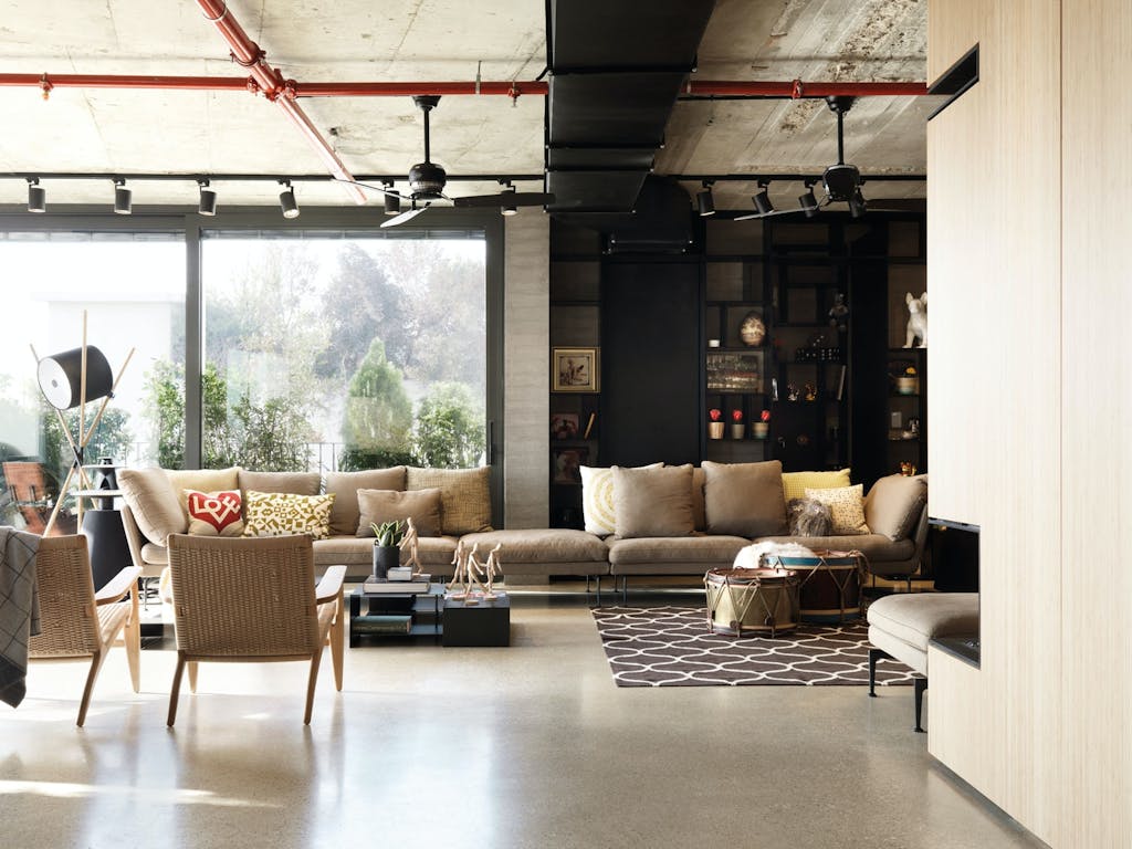 Varm og personlig leilighet