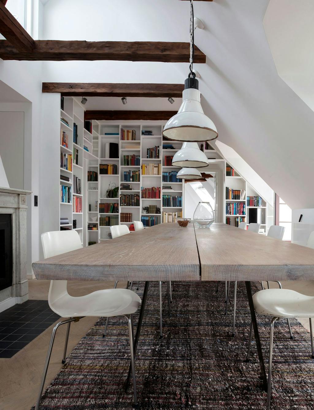 Møblering og skråtak