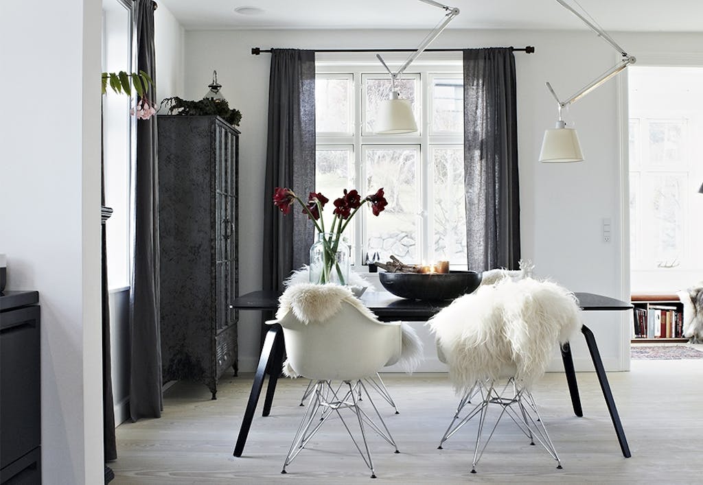 Innbydende spisestue