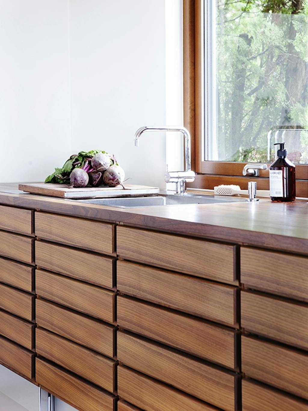 Fin utsikt til oppvasken 