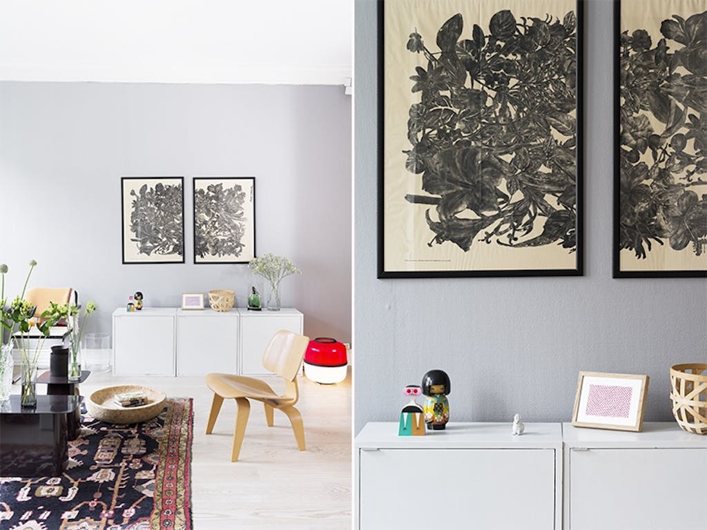 Arvegods og designerlamper 