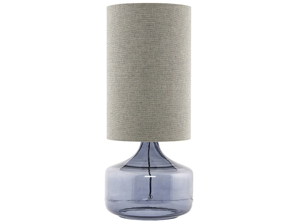 Lekker bordlampe med glassfot 