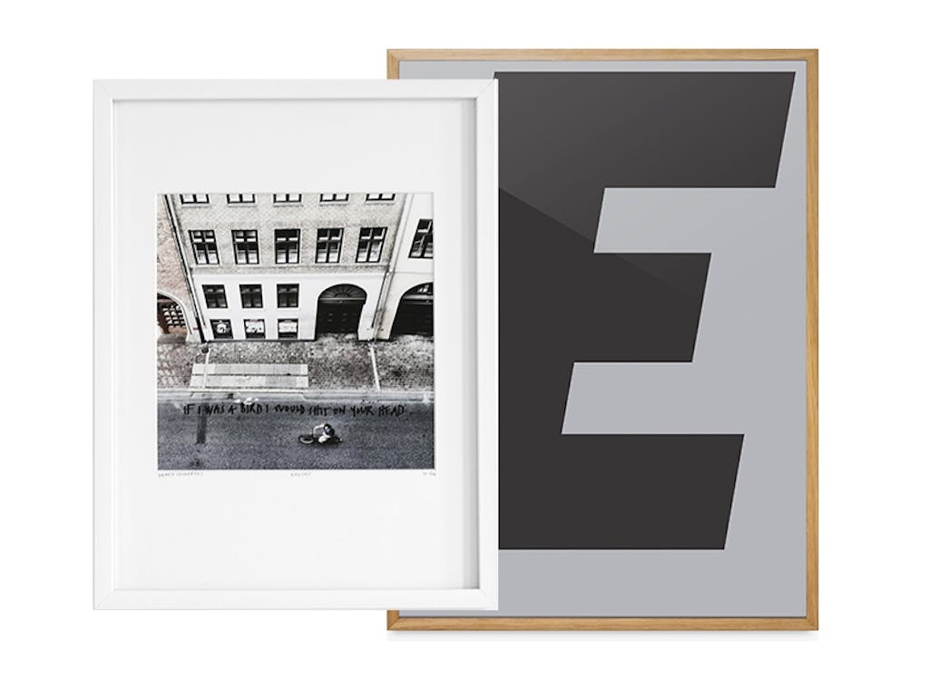 Kul kunst på veggene 