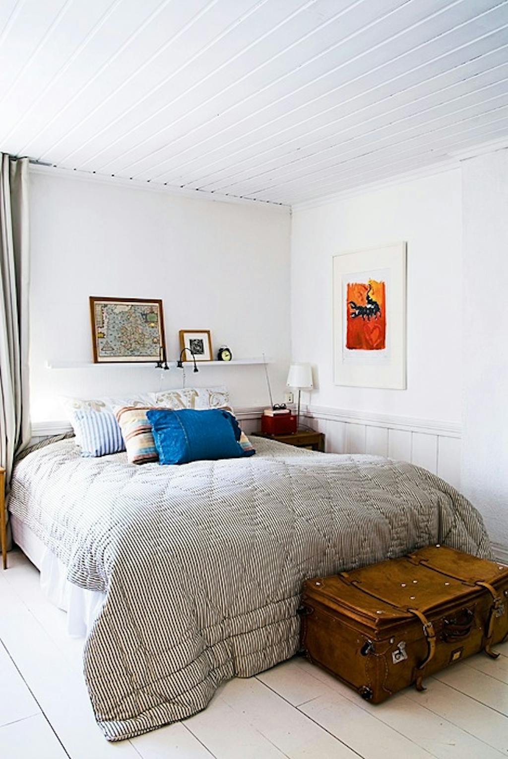 Bruktfunn på soverommet 