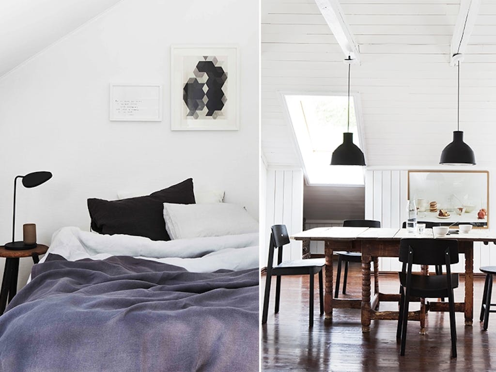 Familievennlig og innbydende leilighet på loftet