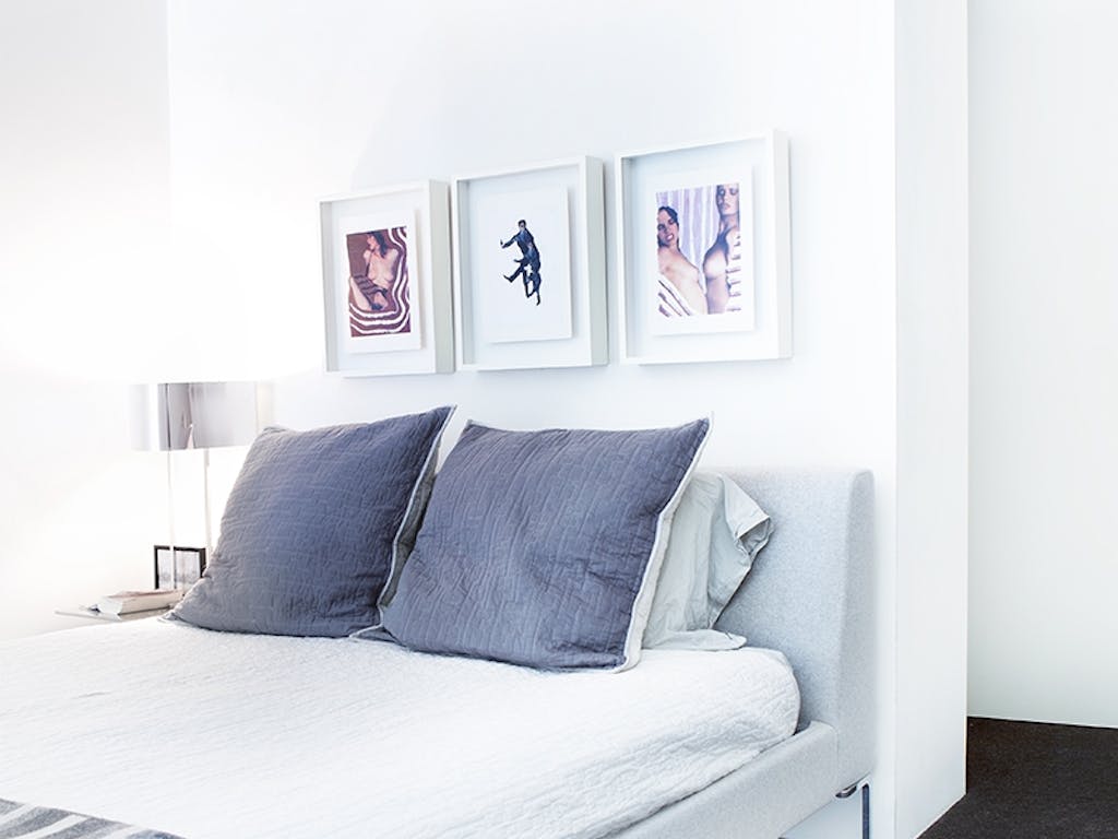 Kunst på soverommet 
