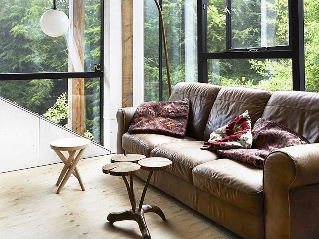 Fra campingvogn til trehytte 