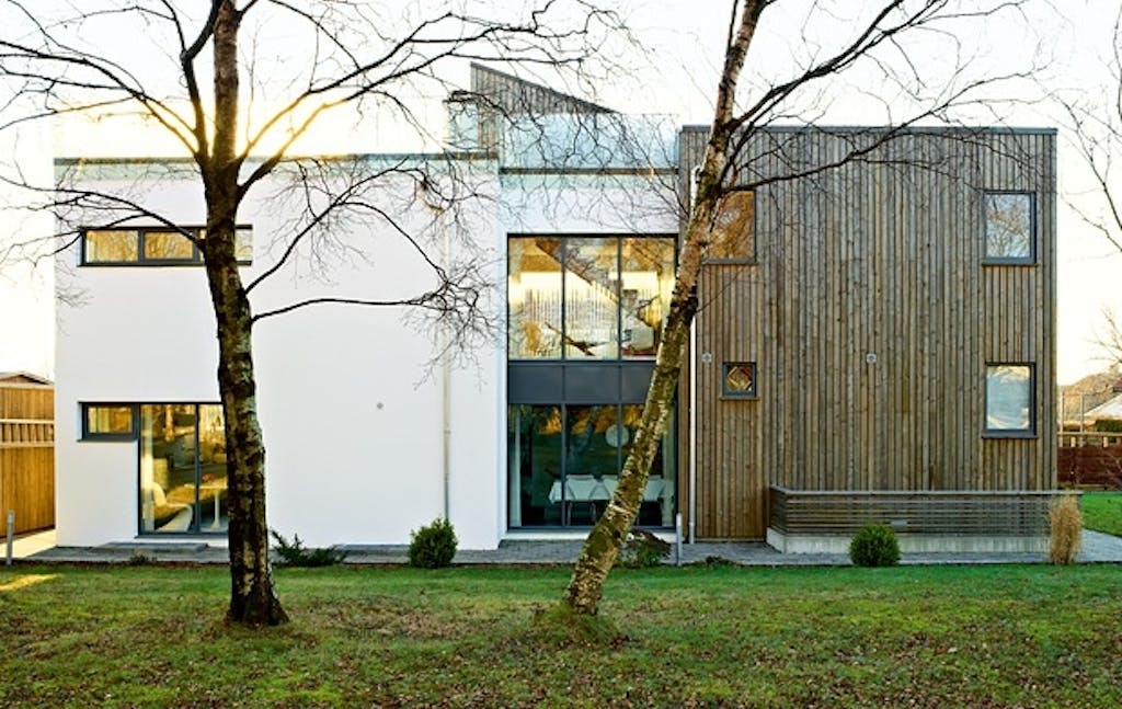 Enebolig i to moduler