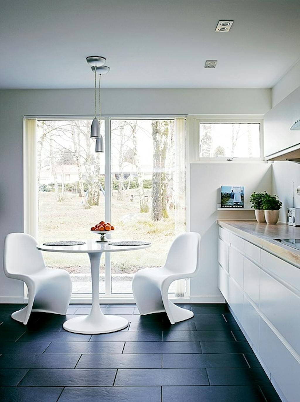 Stuefølelse på kjøkkenet