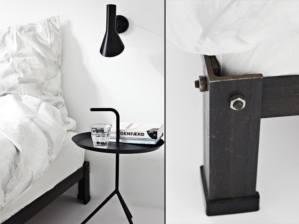 Svalt og lekkert på soverommet