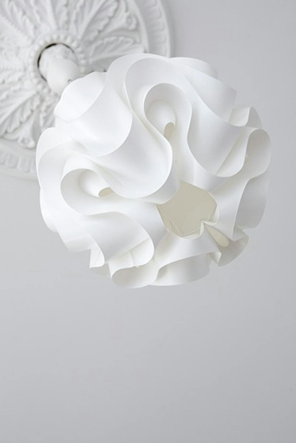 Fant stukkatur under taket