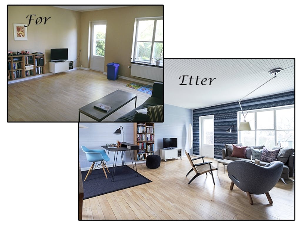 Små tiltak ga ny stue