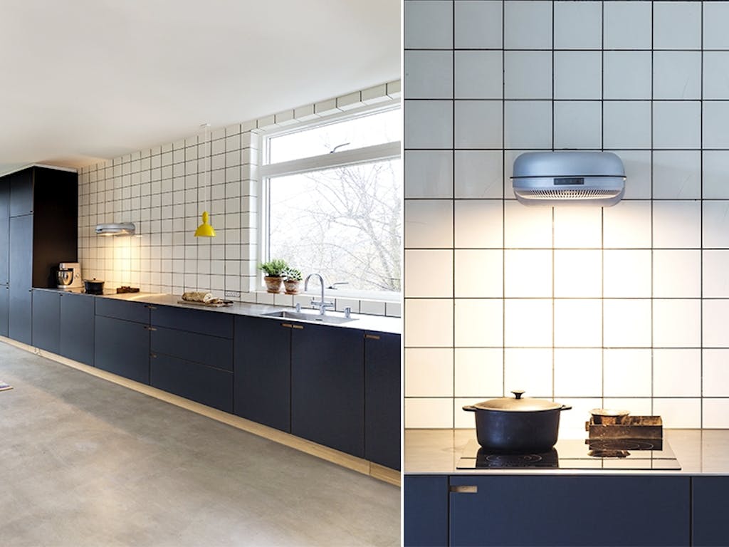 Moderne og gjennomtenkt kjøkken med sjel