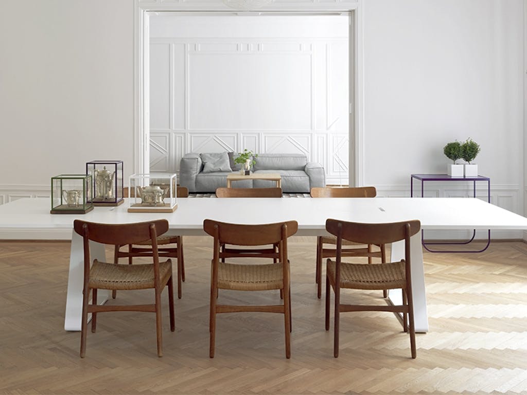 Ikke gå for helhvitt uten å bryte opp flatene