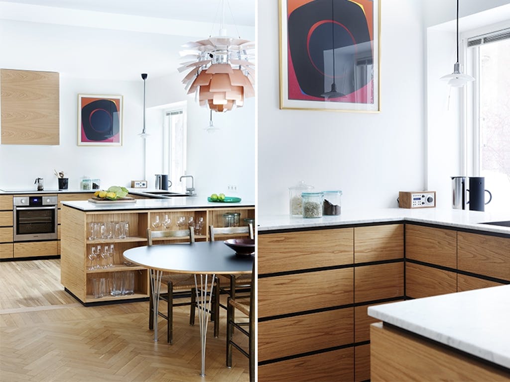 Snekkerkunst på kjøkkenet