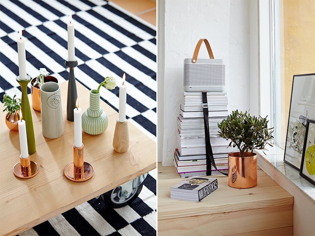 Miks av ulike materialer