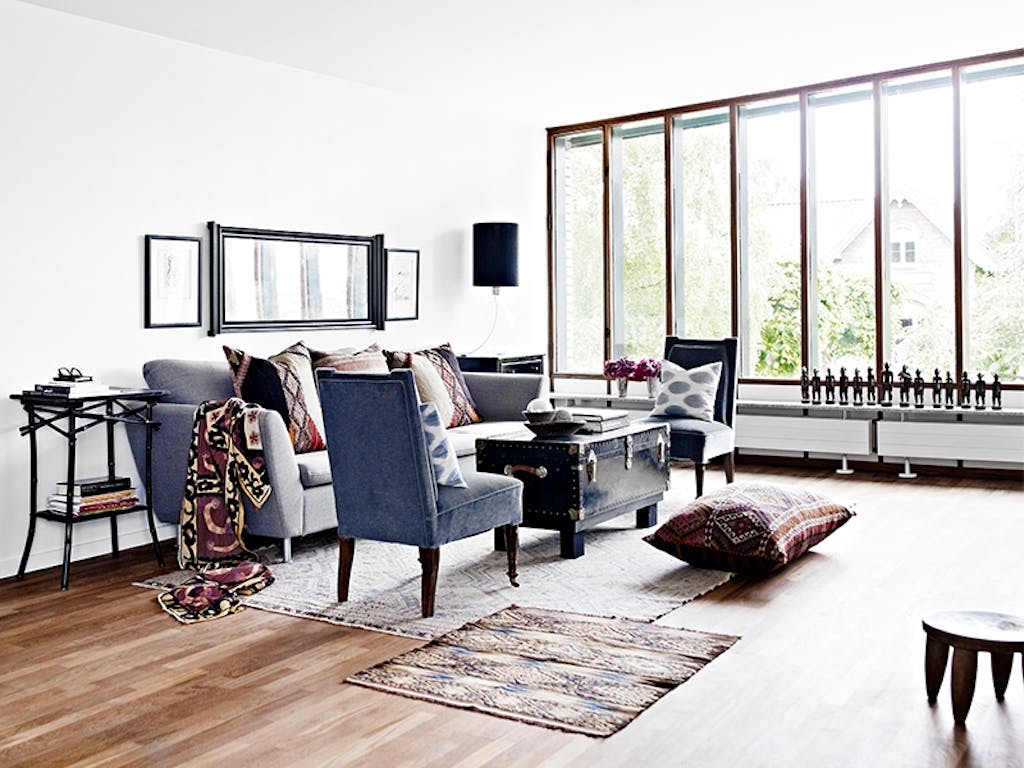 En spennende utfordring å innrede nytt hus