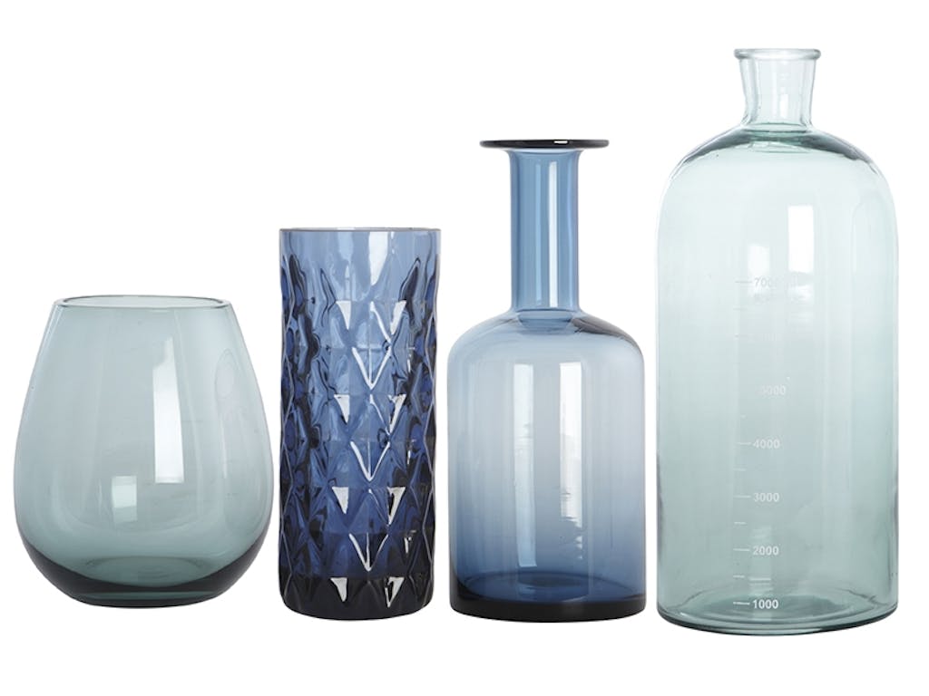 Vakre vaser og glass