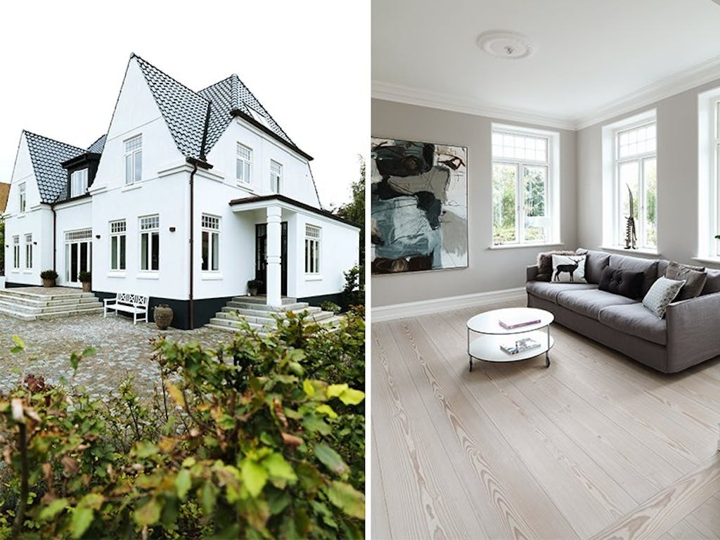 Luft og romfølelse i nyoppusset drømmebolig