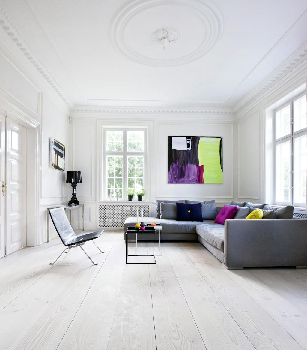  Nye gulv og null gardiner