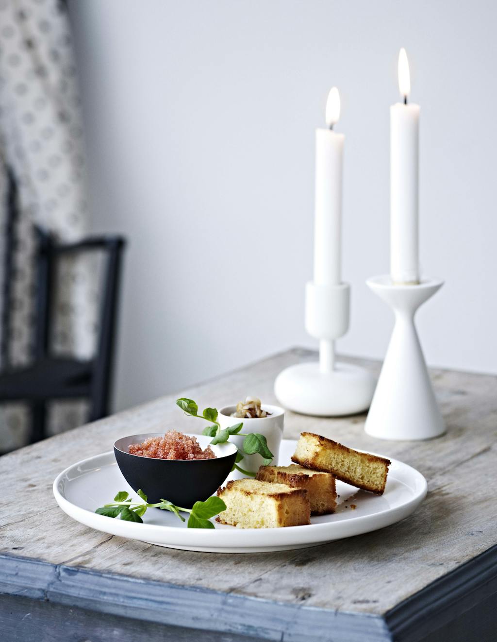 Steinbitrogn med smørristet brioche
