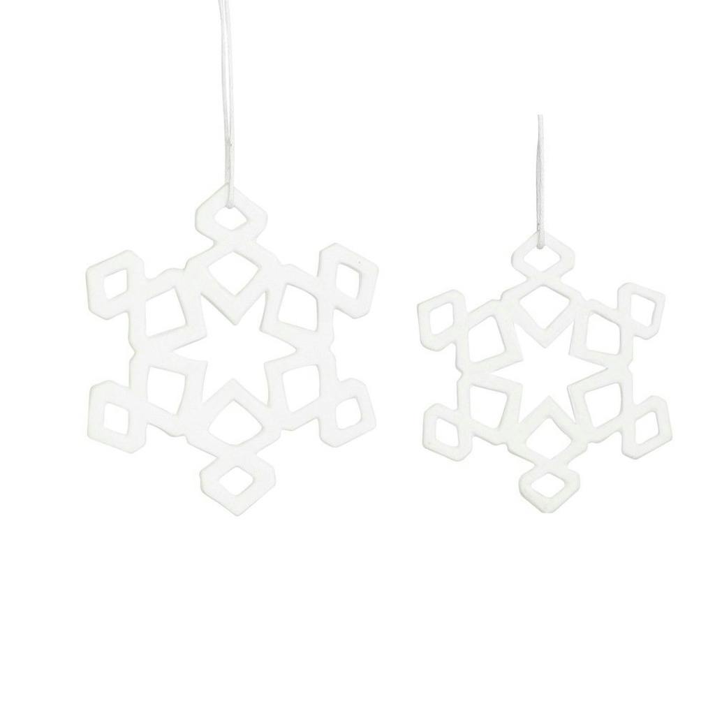 Snøkrystall i keramikk