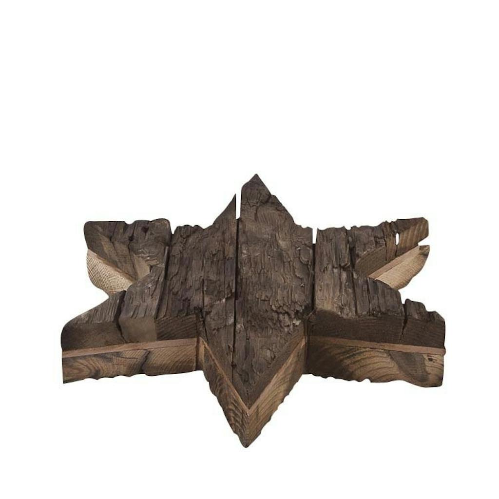 Stjerne i resirkulert tre