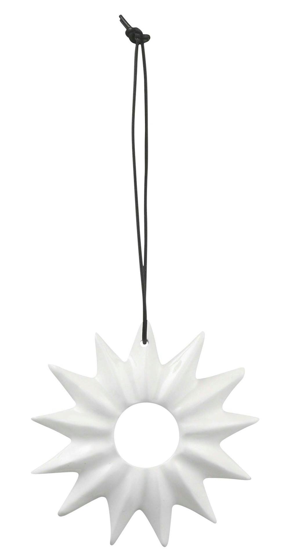 Søt stjerne med kul skinnsnor