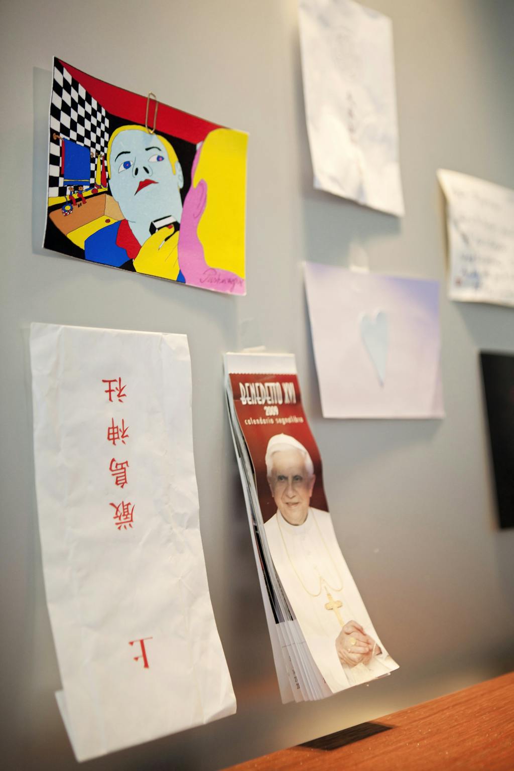 Inspirasjon på veggen