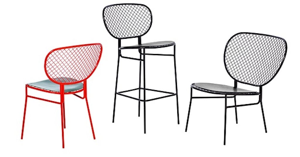 Utemøbler med form og farge