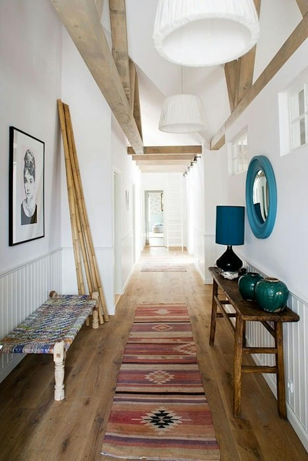 Gang med eksotiske detaljer