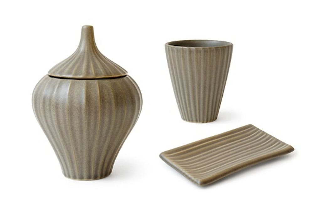 Baderomssett i natur