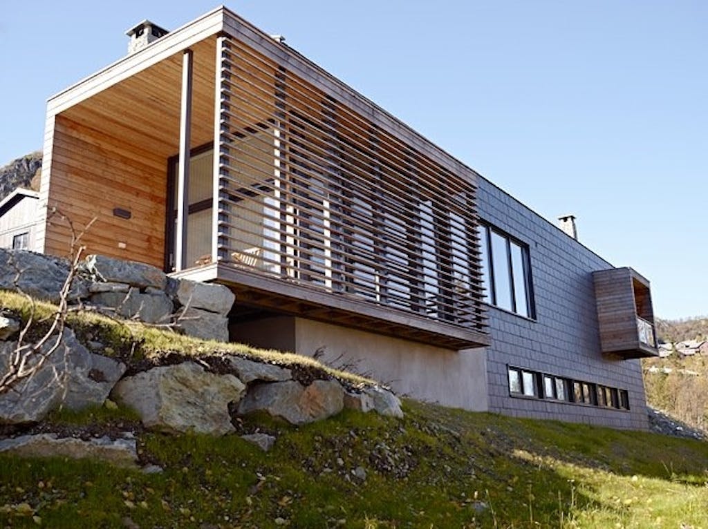 Moderne hyttearkitektur