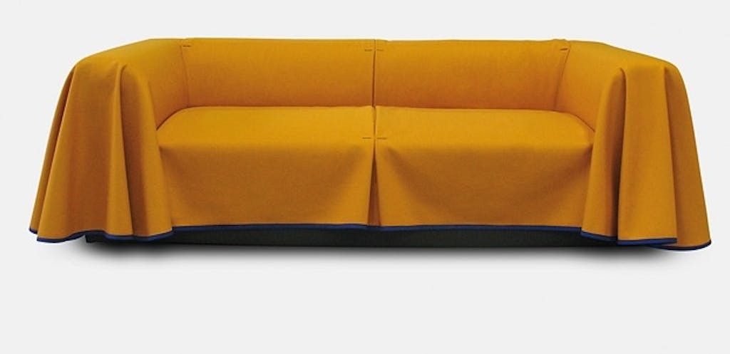 Sofa med kappe