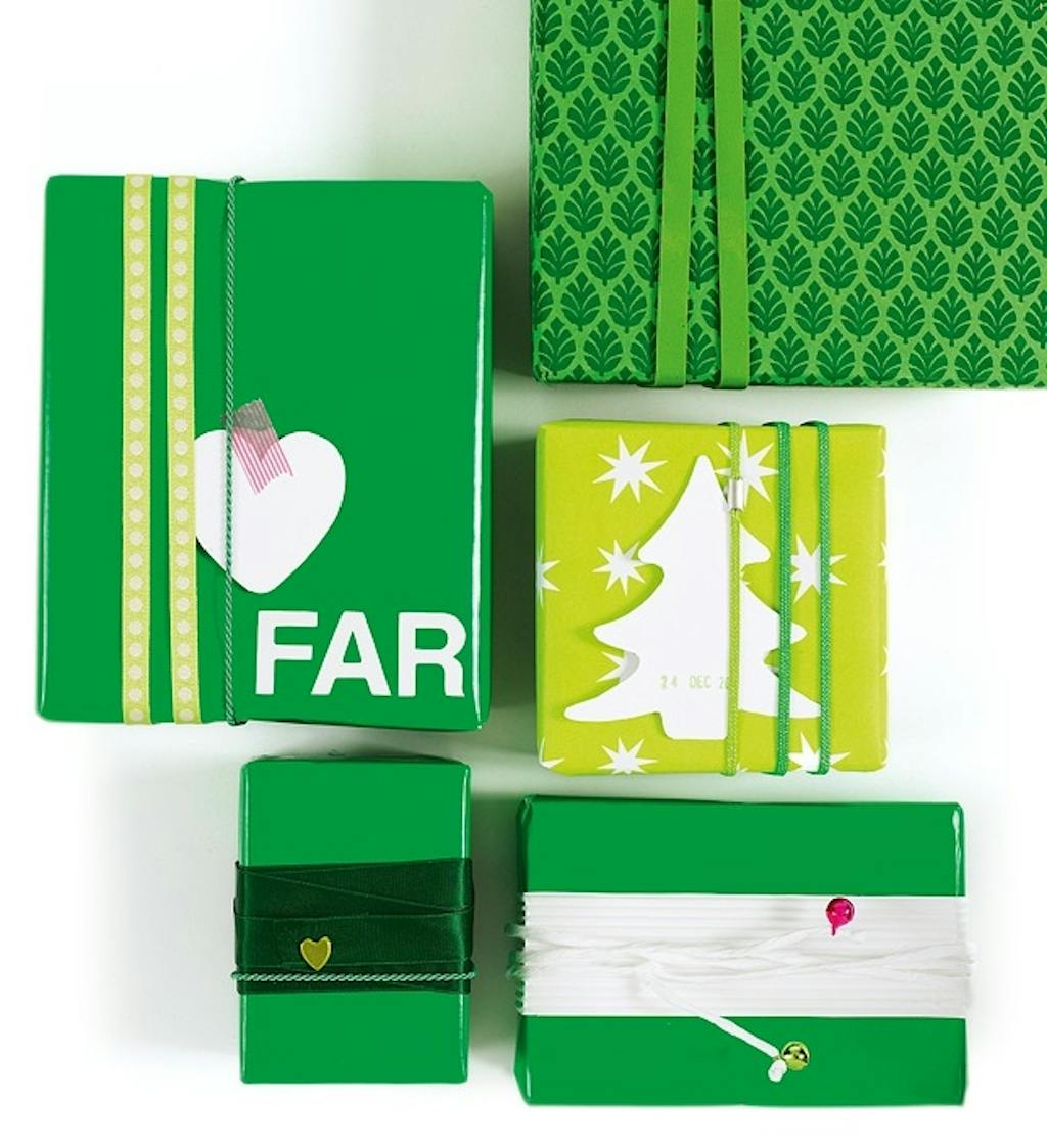 Grønt og  glitrende