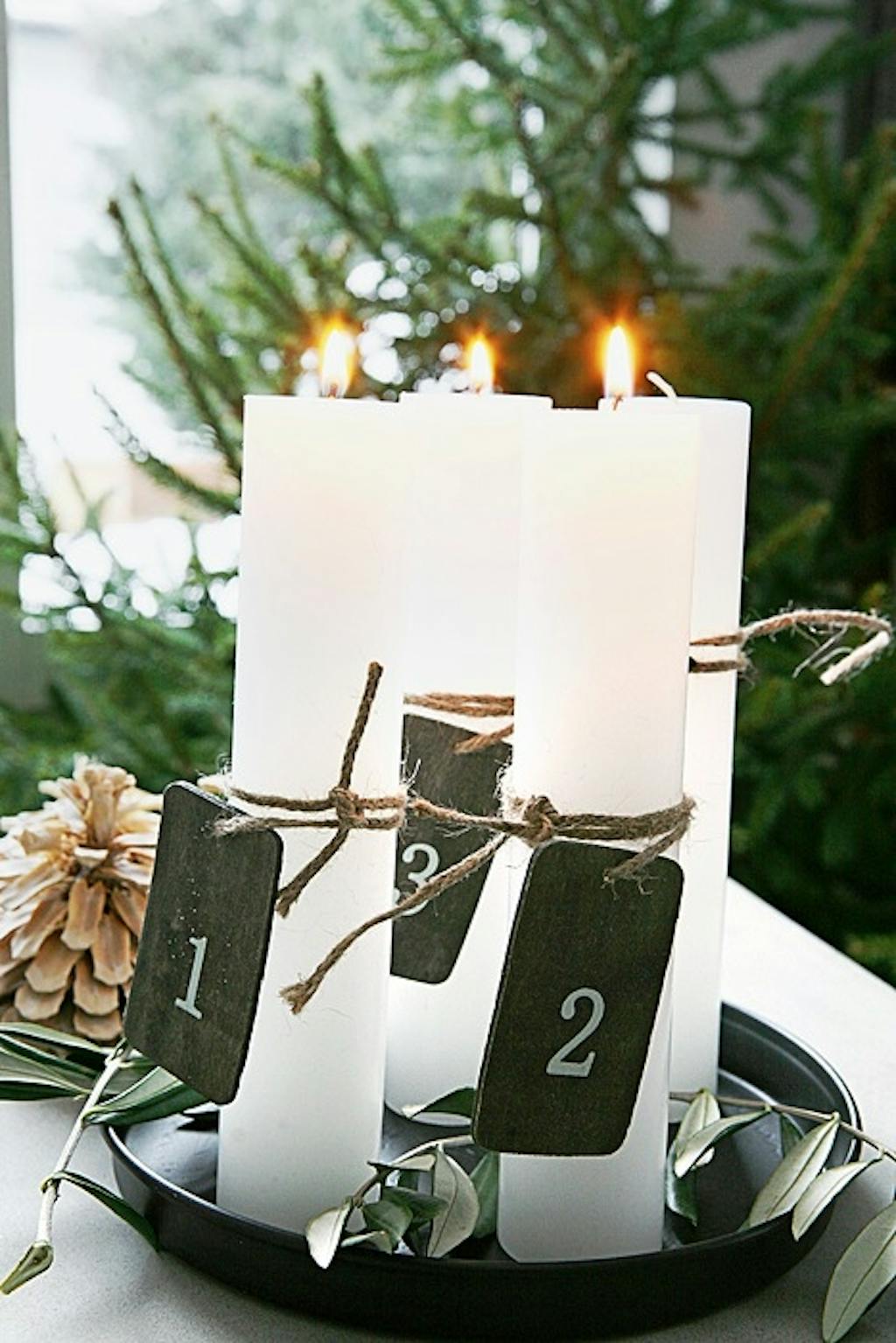 Sjarmerende adventsstake