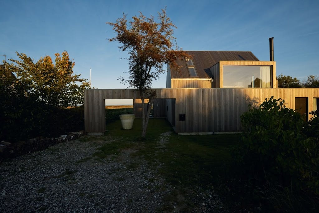 Vinduer i sort auminium 