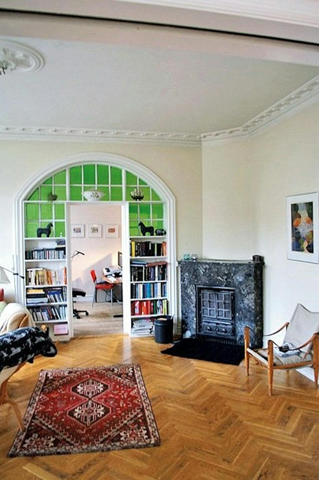 Før: En peis som aldri ble brukt