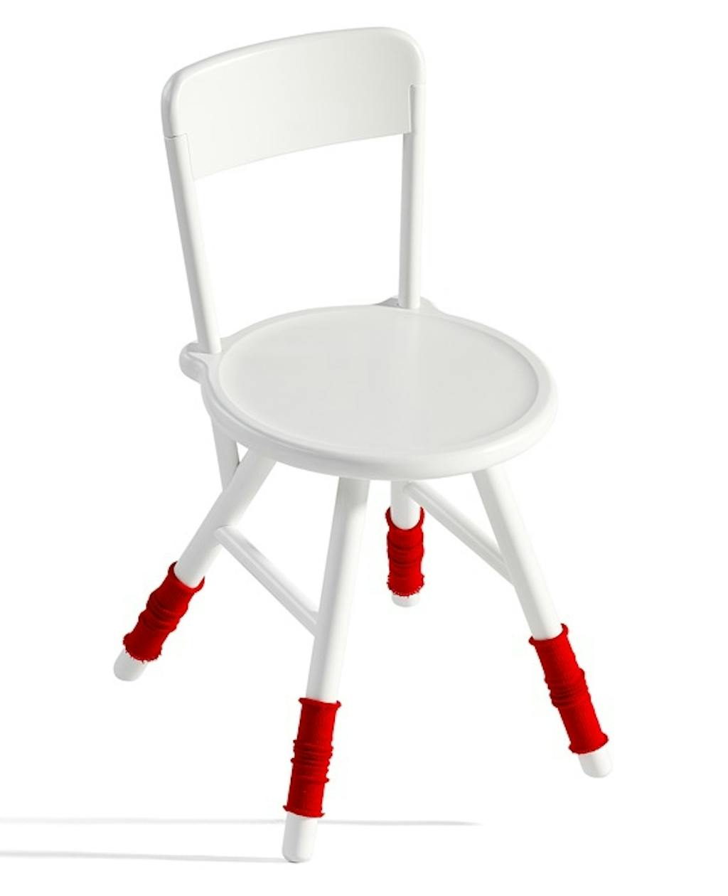 Stol med leggvarmere