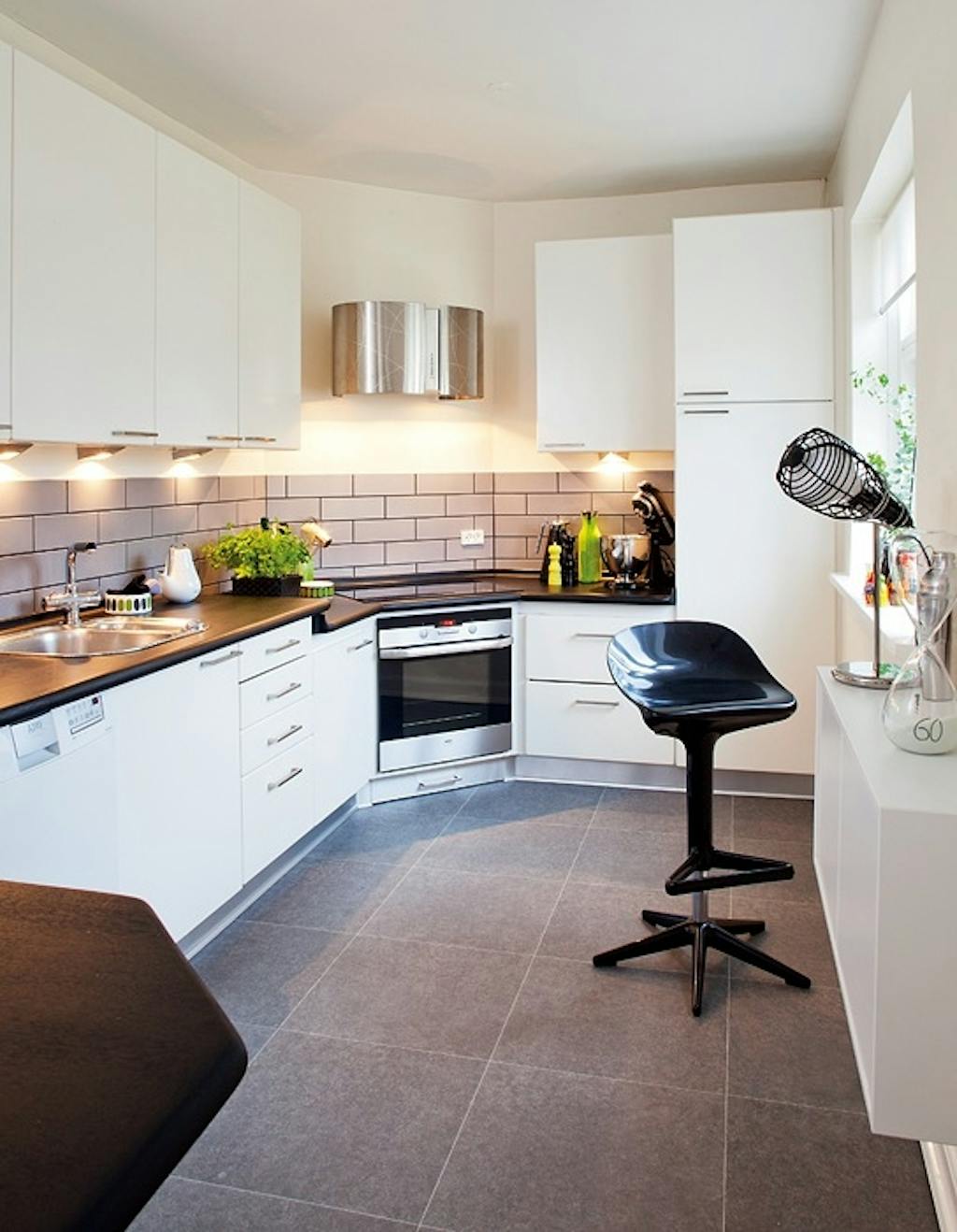 Kjøkkenvifte som blikkfang