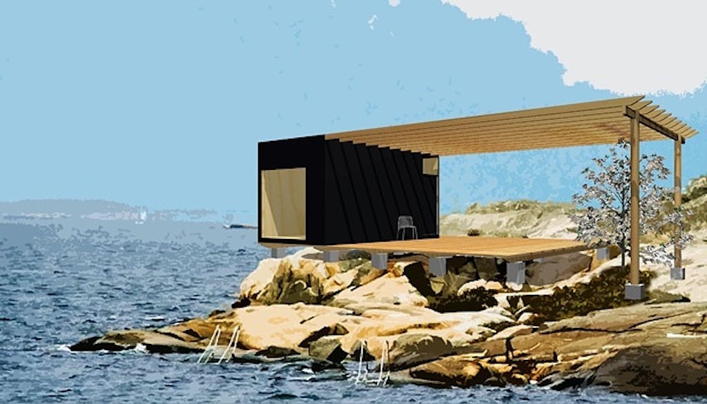 Hytte på 15 kvadratmeter