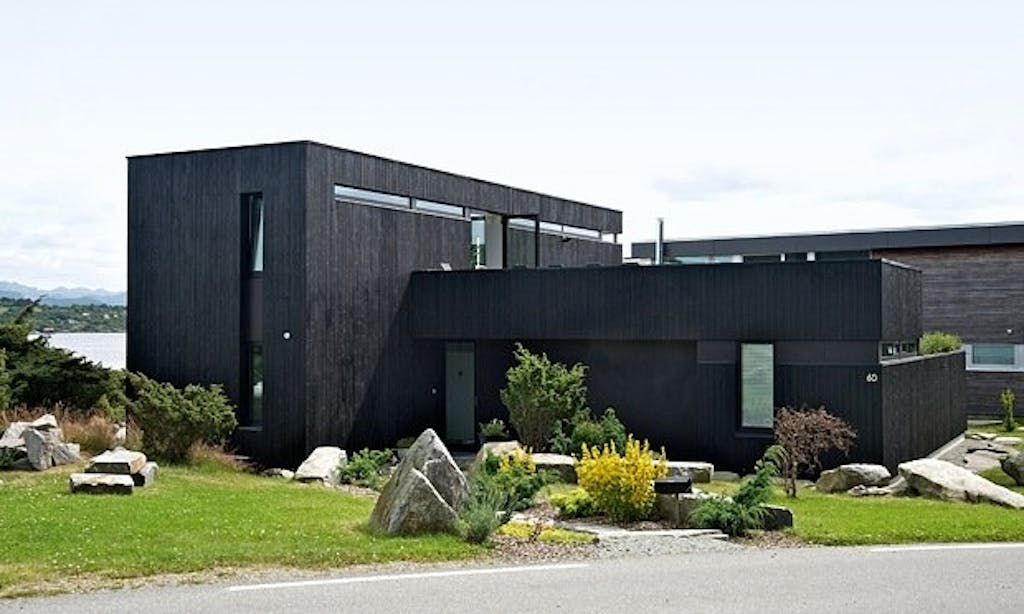 Arkitekttegnet hytte